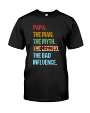 Papa Bad Influencer Premium Fit Mens Tee thumbnail