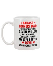 Badass Bonus Dad Mug back
