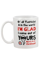 Of All Testicles In The World Mug back