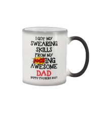 Swearing Skills From Dad Color Changing Mug thumbnail