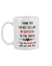 Thank For Not Selling My Boyfriend Mug back