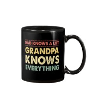 Dad Knows A Lot Grandpa Knows Everything Mug thumbnail