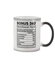 Bonus dad Nutritional Facts Color Changing Mug thumbnail