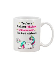 Fabulous Unicorn Mom Mug front