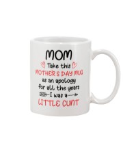 Apology For A Little Cun Mug front