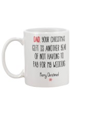 Dad your christmas gift Mug back