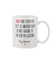 Dad your christmas gift Mug front