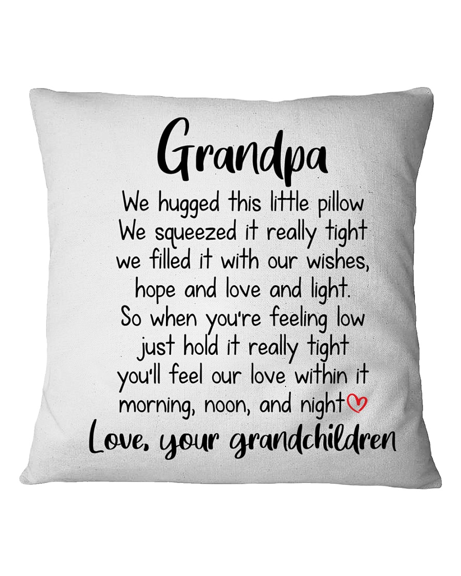 Hug This Little Pillow Square Pillowcase
