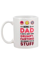 Dad Grumpy Mug back