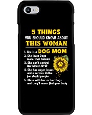 5 Things About Dog Mom Phone Case thumbnail