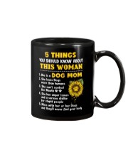 5 Things About Dog Mom Mug thumbnail