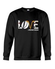Love Hockeymom Crewneck Sweatshirt thumbnail