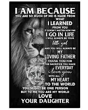 Because You Are Dad 11x17 Poster front