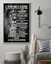 Because You Are Dad 11x17 Poster lifestyle-poster-1