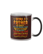 Being A Father Is Easy Color Changing Mug thumbnail