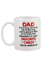 Every time you drink out of this mug Mug back