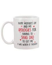 Apologies Shag Dad Mug back