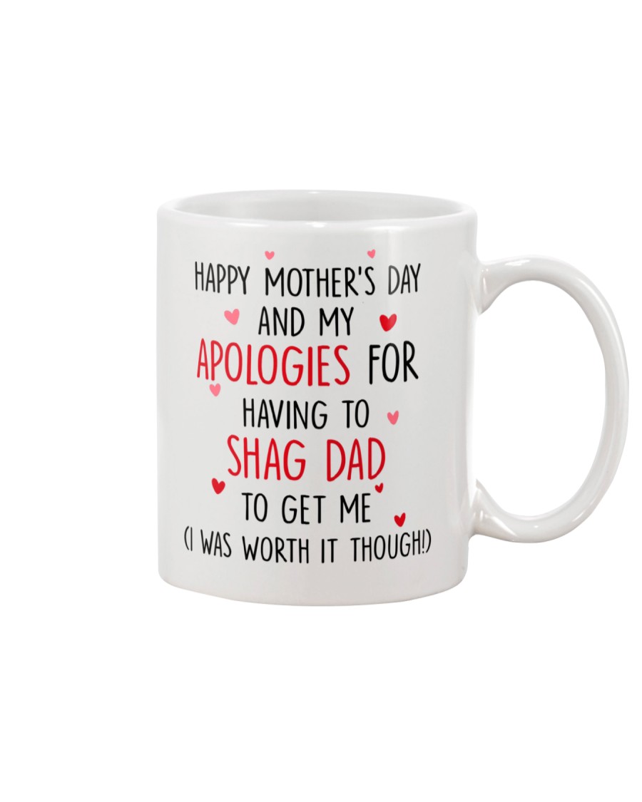 Apologies Shag Dad Mug