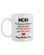 Never Ending Voice Mail Mug back