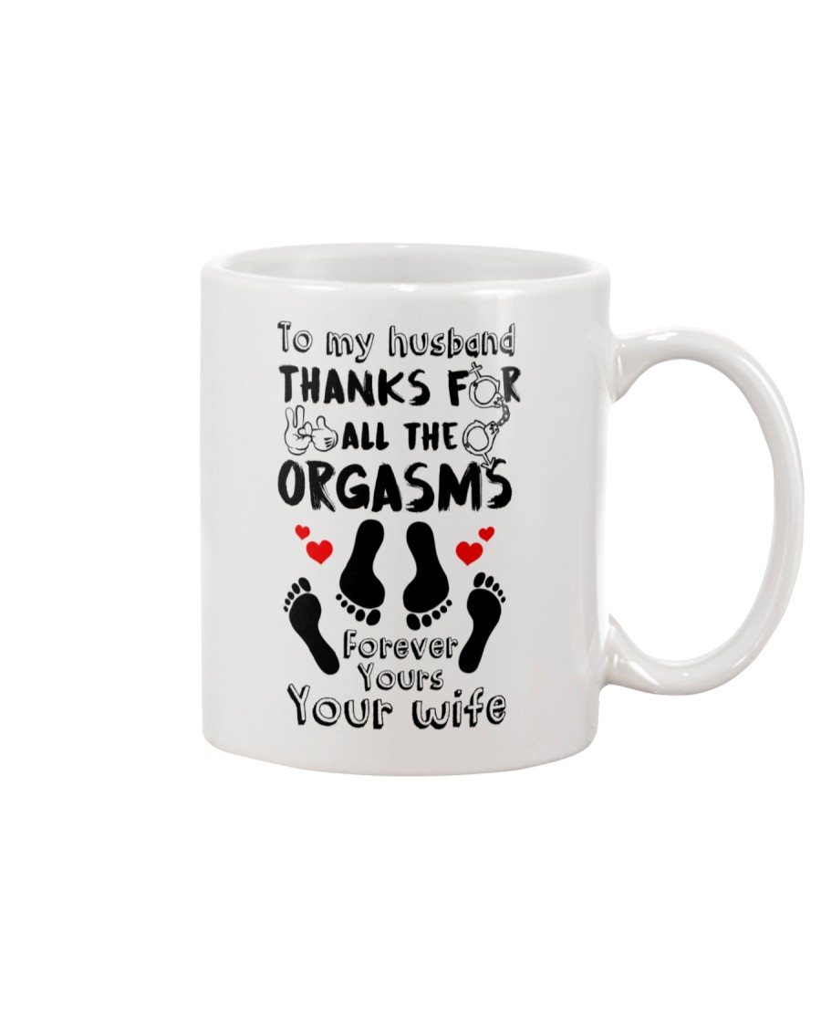 Husband Thanks For Orgasms Mug