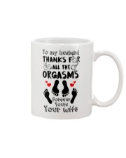 Husband Thanks For Orgasms Mug front