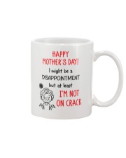 At Least I'm Not On Crack Mug front