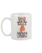 Of All Sweaty Hairy Balls Mug back