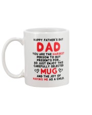 You Are The Hardest Person Mug back