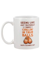 Chillin In Your Balls Mug back