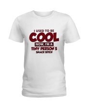Cool Tiny Person's Snack Ladies T-Shirt thumbnail