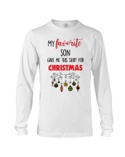 My Favorite Son Gave Me This Long Sleeve Tee front