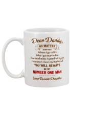 My Number One Man Mug back