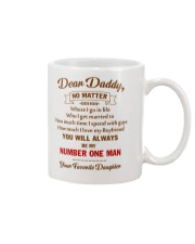 My Number One Man Mug front