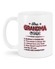 The Grandma Code Mug back