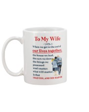 My Wife Get To The End Of Lives Mug back