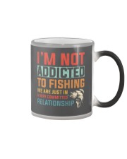 Not Addicted To Fishing Color Changing Mug thumbnail