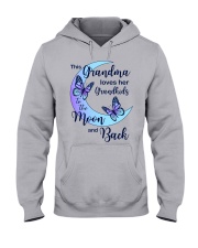 Grandkids Moon And Back Hooded Sweatshirt front