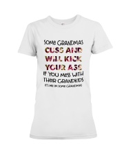 Some Grandmas Cuss Premium Fit Ladies Tee thumbnail