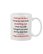 Not Really Shooting Me Mug front