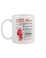 The Gift Of Bonus Mom Mug back