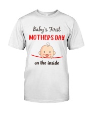 Baby First Mother's Day Inside Classic T-Shirt thumbnail