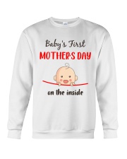 Baby First Mother's Day Inside Crewneck Sweatshirt thumbnail