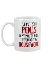 Penis In My Mouth Mug back