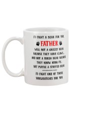 Fight Bear For Father Mug back