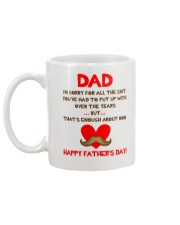 Enough About Mom Mug back