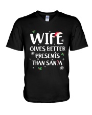 Wife Gives Better Present V-Neck T-Shirt thumbnail