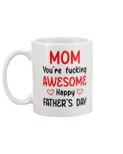 Mom Awesome FD Mug back