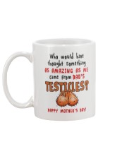 Amazing From Dad's Testicles Mug back