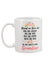 Blessed To Be Called Grandma Mug back