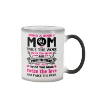 Being A Single Mom Is Twice Color Changing Mug thumbnail